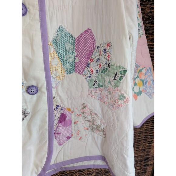 NWT Vintage Farewell Frances Quilted Coat Small Cottagecore Quilt Handmade - Picture 4 of 12